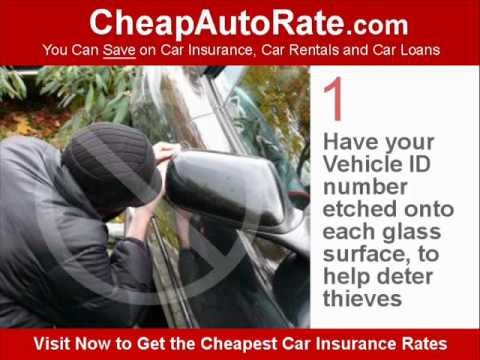 Cheap Car Insurance - How to Get the Lowest, Best, Cheapest Auto Insurance Rates & Prices (video)