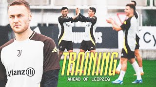 Juventus Training Ahead Of Champions League | Eyes on Leipzig