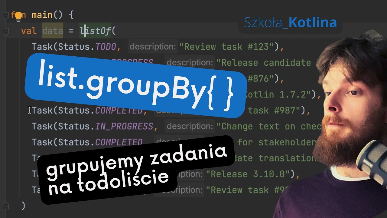 Jak zgrupować elementy kolekcji? | Szkoła Kotlina