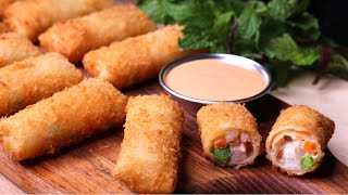 Chả Giò Hải Sản - Seafood Springrolls - Món ngon cho tiệc gia đình - Cách làm tiện lợi dễ bảo quản