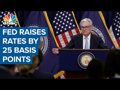 Fed raises rates by 25 basis points