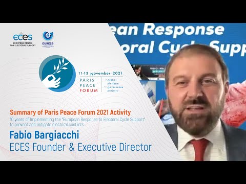 Fabio Bargiacchi - ECES Founder & Executive Director - Implementing EURECS Strategy at PPF 2021