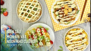 Biến tấu món ăn vặt cùng XỐT PHÔ MAI CON BÒ CƯỜI - Cooky TV