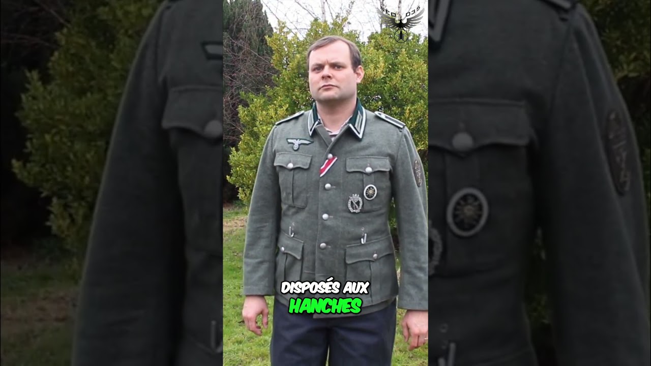 Feldbluse M36: Découvrez cette veste militaire iconique! #shorts
