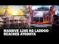1265 Kg ‘laddoo Prasad’ From Hyderabad Reaches Karsewakpuram In Ayodhya Ahead Of ‘pran Pratishtha’