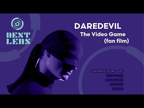 screenshot of youtube video titled DAREDEVIL: The Video Game (fan film) | NextLens Online Film Festival 2025