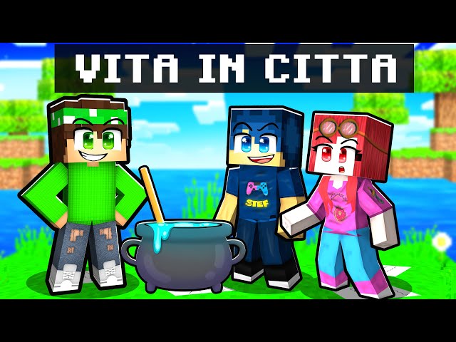 HO FATTO IL MIO PRIMO RITUALE nella VITA IN CITTÀ 1 REMAKE su MINECRAFT!