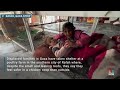Displaced families in Gaza living in a chicken coop for safety  - 01:19 min - News - Video