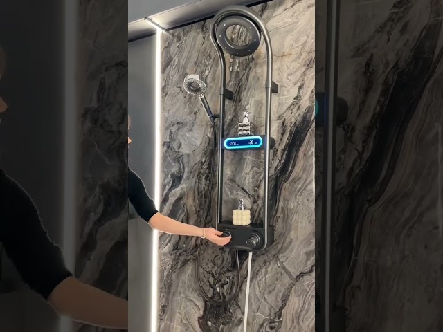 Spa Time Rainfall Elegant Digital Shower Set ✅  Product Link in Bio ( # 2031 )
