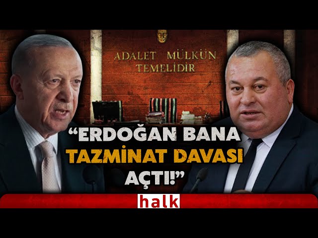 CHP'li Cemal Enginyurt Halk TV ekranında açıkladı... Erdoğan o sebeple tazminat davası açmış!