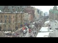 LIVE: View of truckers protest in Canadas capital Ottawa - 19:11 min - News - Video