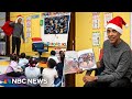 Watch: Obama makes surprise visit to Chicago school to read Christmas story