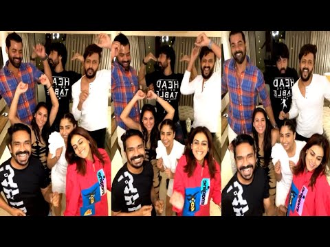 Actress Genelia, Rithesh's latest dance video, adorable moments Actress Genelia, Rithesh's latest dance video, adorable moments
