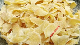 Cách làm Mứt Gừng ngon đẹp ít cay đón tết cổ truyền 2021 đơn giản và dễ thực hiện