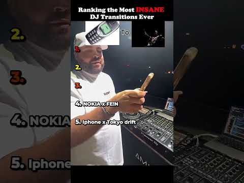 Ranking the Most INSANE DJ Transitions Ever🎧🔥