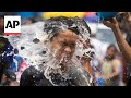 Thailand kicks off Songkran festival, celebrating new year with street water fights