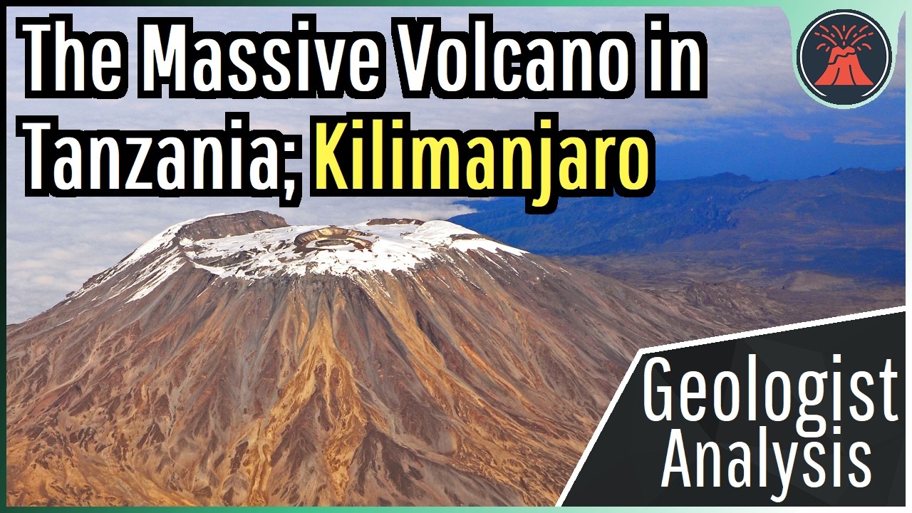 The Massive Volcano in Tanzania; Kilimanjaro