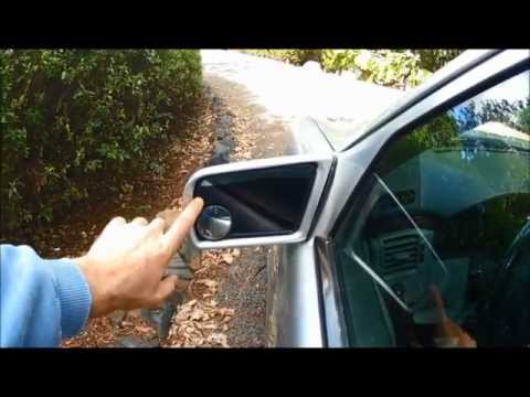 Mercedes benz c230 mirror light removal and install #3