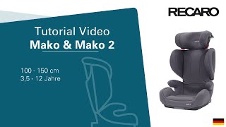 Video Tutorial RECARO Mako 2