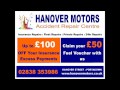 Hanover Motors Accident Repair and Car Body Repair Centre