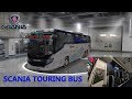 Scania touring new euro line skin with more addon 1.33