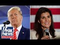 Trump takes shot at Haley hours before Iowa caucuses