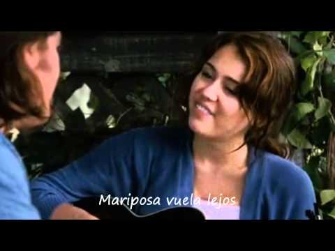 Miley Cyrus & Billy Ray Cyrus - Butterfly Fly Away (Traducida al Español)