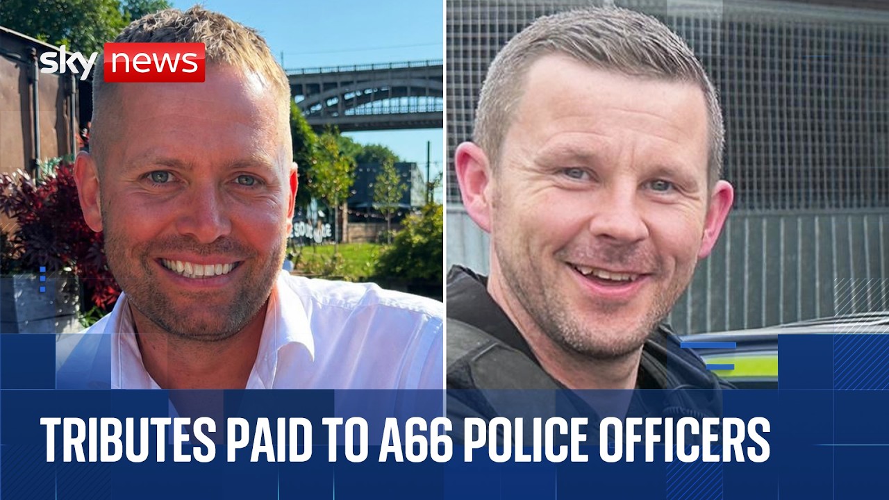 Middlesbrough FC pays tribute to police officers killed in A66 crash