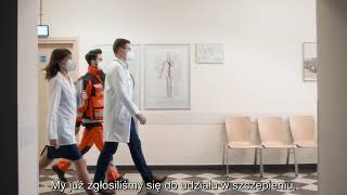 Spot #SzczepimySię  dla medyków