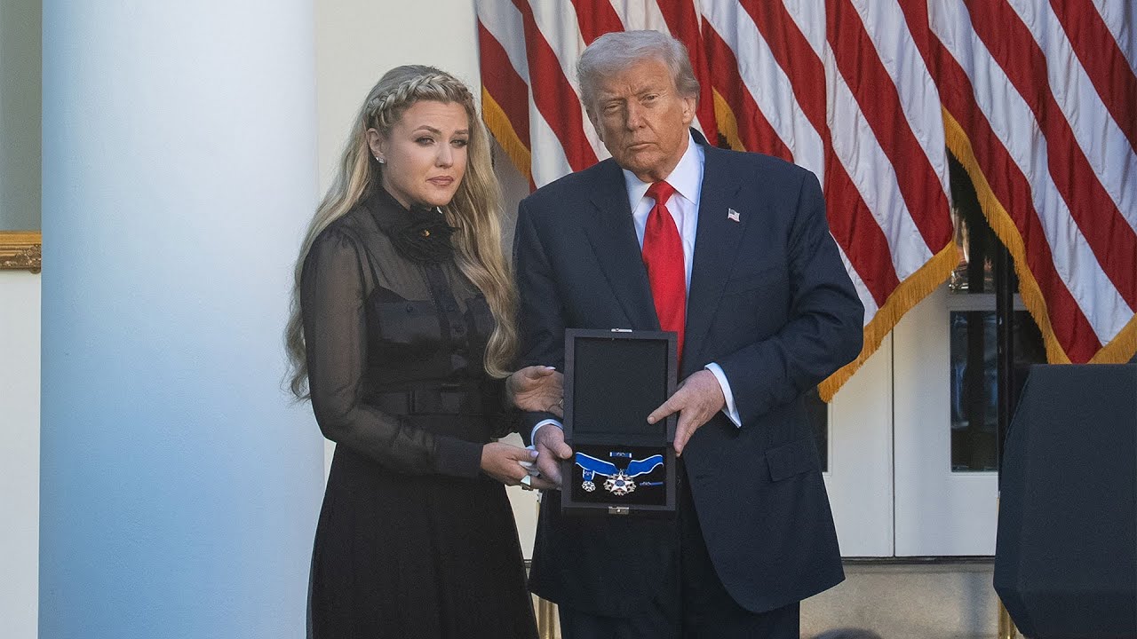 USA: Trump ehrt ermordeten Charlie Kirk mit Freiheitsmedaille