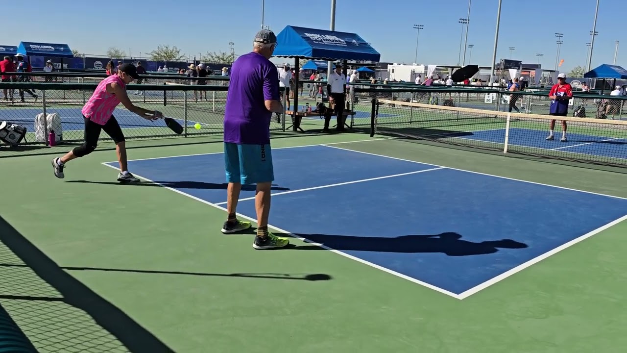 Gold Medal Match: 4.5 70+ at Nationals 2024 Pickleball