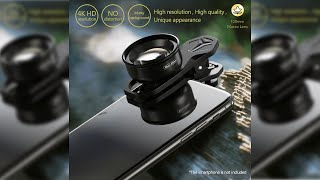 Pratinjau video produk APEXEL Lensa Kamera Smartphone Macro Lens Universal HD 100mm - APL-HB100mm