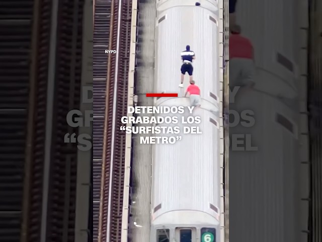 Detenidos y grabados los "surfistas del metro"