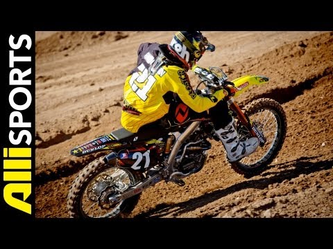 Jason Anderson Ready for Outdoor Motocross, Alli Sports Catching Up 2013 