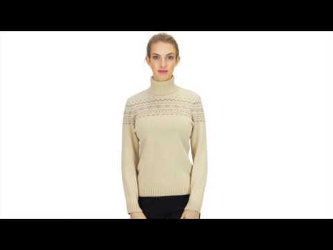 STEFFNER Island Roll Womens Knitted Top in Cream