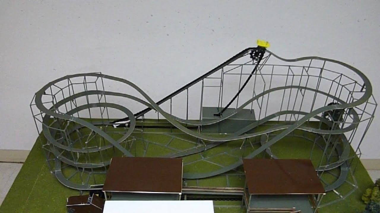 vintage toy roller coaster