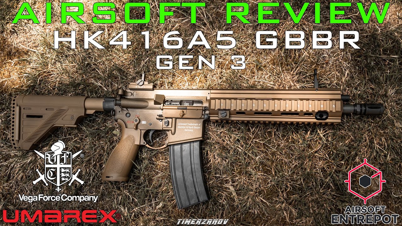 Airsoft Review #247 Umarex HK416A5 Gen 3 GBBR VFC/Umarex (Airsoft Entrepot) [FR]