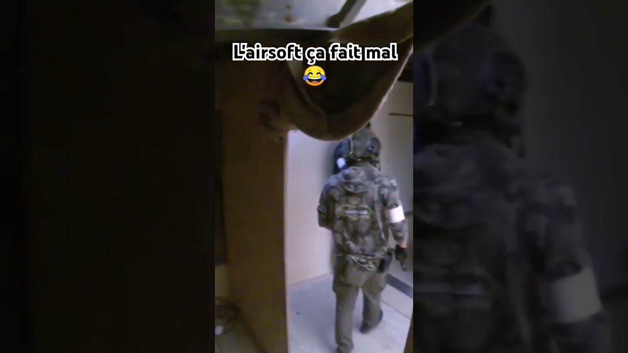 l'airsoft ça fait mal #airsoft #douleur #humour