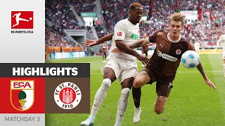 First Victory In This Season! | FC Augsburg — FC St. Pauli 3-1 | Highlights | MD 3 Bundesliga 24/25