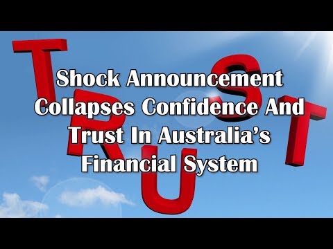 Adams/North: Shock Announcement Collapses Confidence And Trust In Australia's Financial System