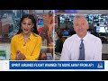 Spirit Airlines flight receives multiple warnings to turn away from Air Force Ones path  - 02:04 min - News - Video