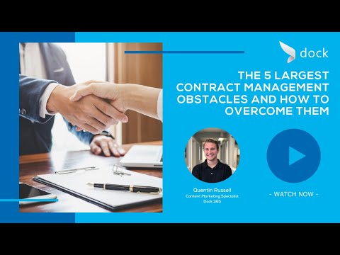 The 5 Largest Contract Management Obstacles and How to Overcome Them