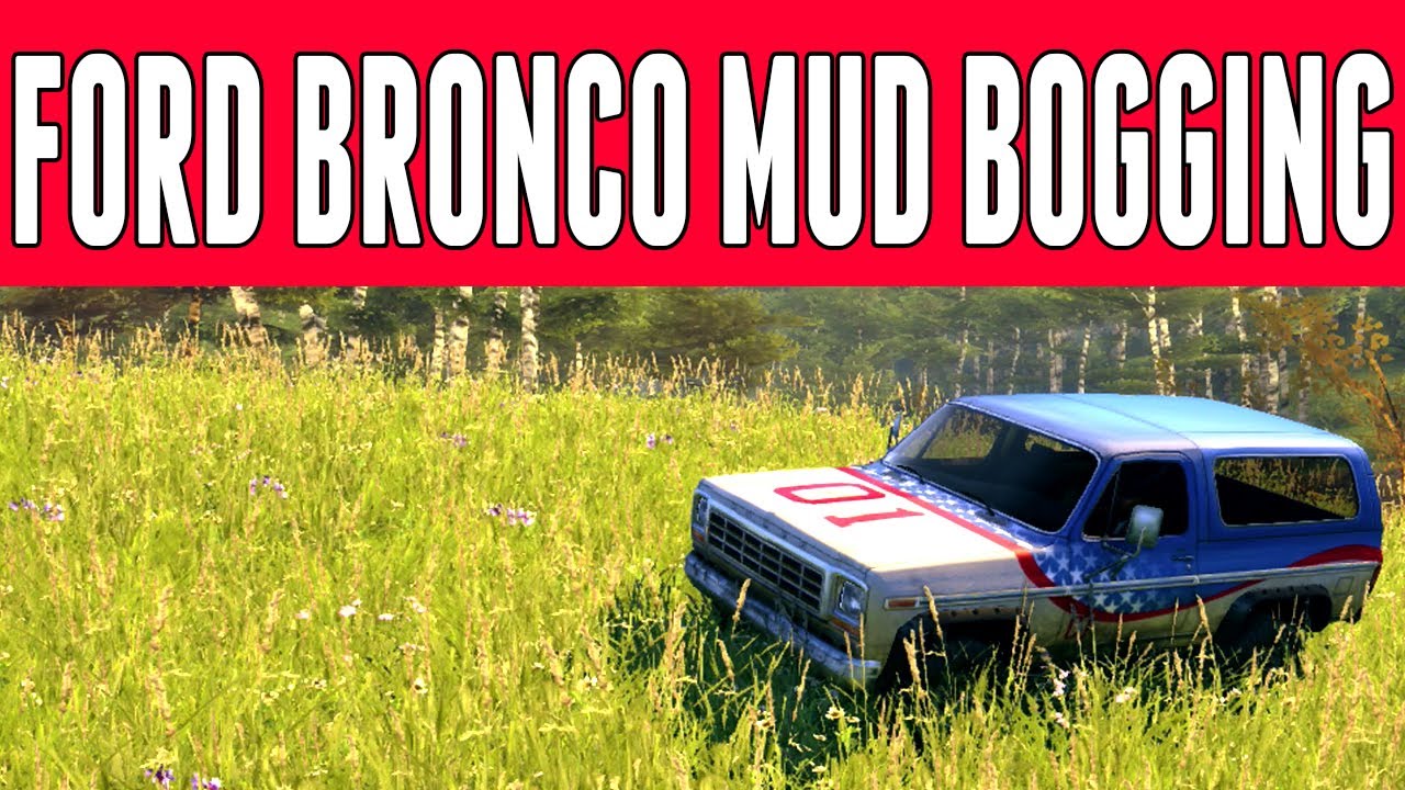 Ford bronco mud bogging #7