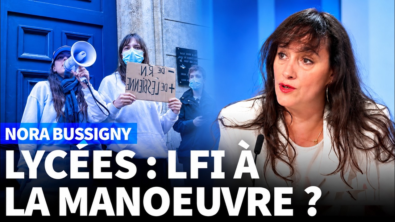 Blocus des lycées : quelle influence de LFI ? Nora Bussigny