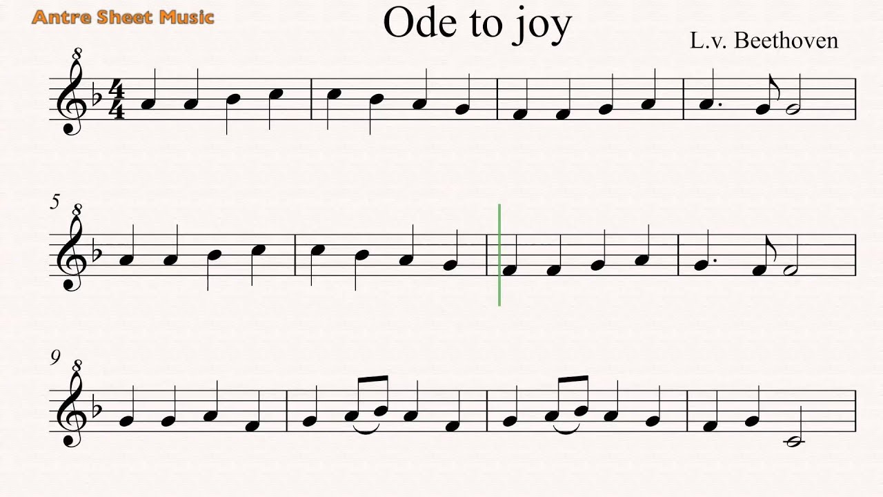 ode-to-joy-recorder-sheet-music-youtube