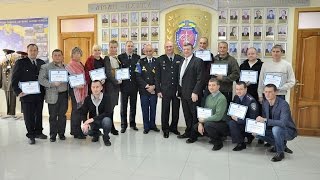 Ректор ХНУВС вручив сертифікати про проходження тренінг-курсу «Тренуй тренера» 