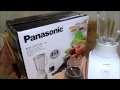 Утренний витаминный коктейль и блендер PANASONIC MX-GX 1561W