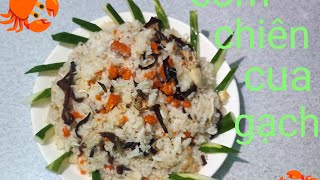 Cơm Chiên Cua, cách làm cơm chiên cua ngon lạ miệng