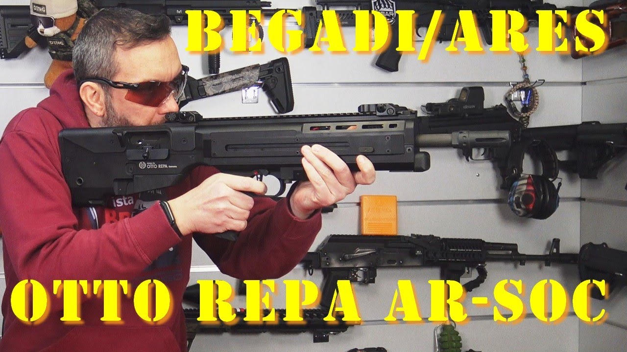 Airsoft - Begadi/Ares Otto Repa AR-SOC [French]