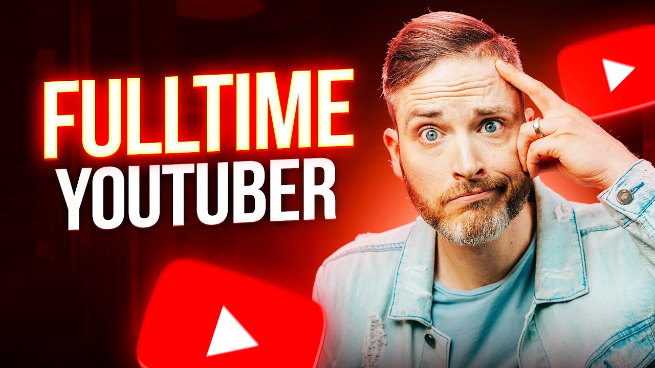 How to Become a Full-Time YouTuber (The 4-Step Process)